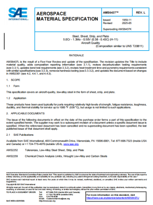 SAE AMS 6437L PDF 2025