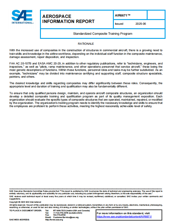 SAE AIR 6671 PDF 2025