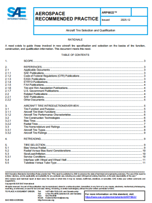 SAE ARP 6822 PDF 2025