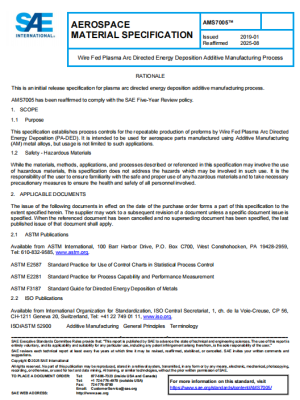 SAE AMS 7005 PDF 2025