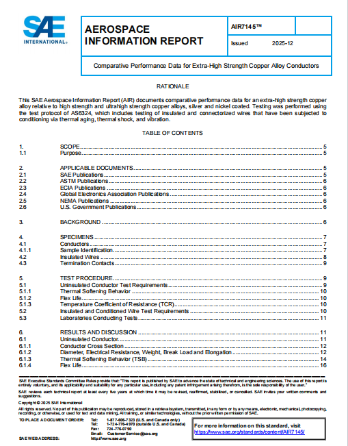 SAE AIR 7145 PDF 2025