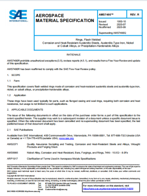 SAE AMS7490R PDF 2025