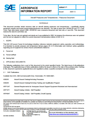 SAE AIR 8471 PDF 2025