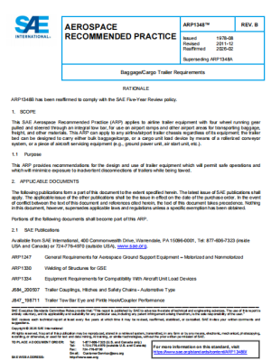 SAE ARP1348B 2026 PDF