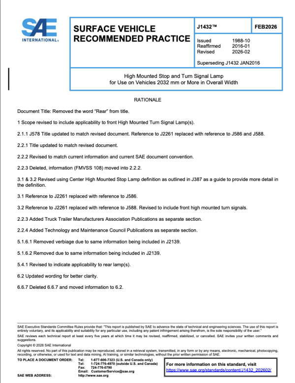 SAE J1432_2026 PDF